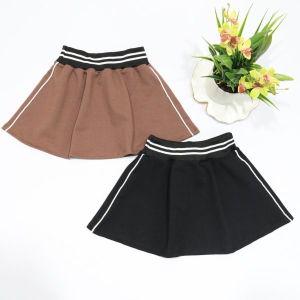 Спідниця "Кант" чорна р.140-158 двунитка 7691