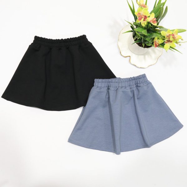 Спідниця "Класік" сіра р.116-134 двуниткапеньє 7746