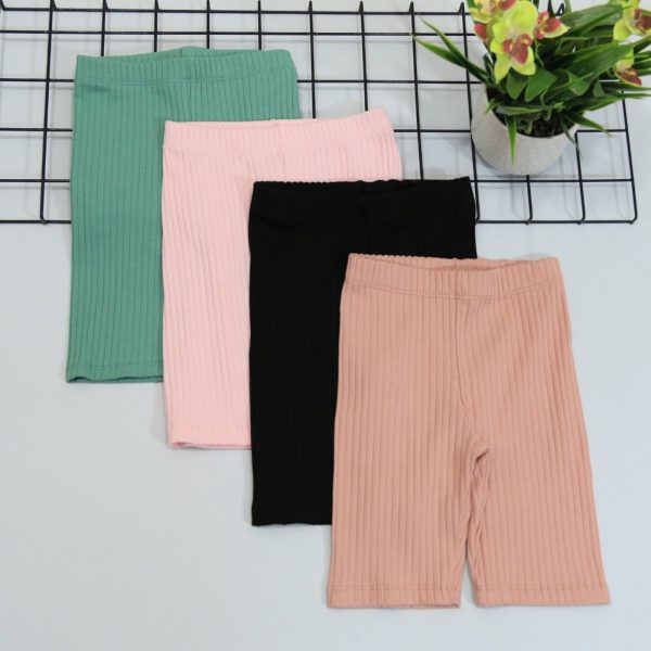 Бріджи "Рубчик" р.116-134 рубчик 8950 рожевий, чорний, оливковий, пудровий