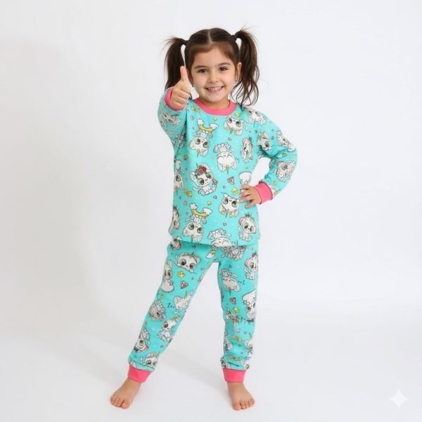 Піжама "Котики" р.128-146 футор/начіс 88418