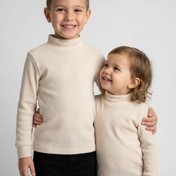 Гольф "Вафелька" бежевий р.92-110 вафля 90066