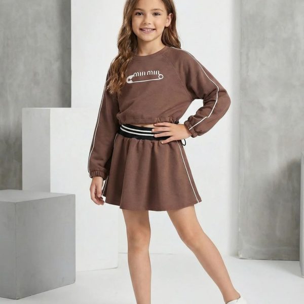 Костюм "Кант" р.116-134 мокко двонитка 90130