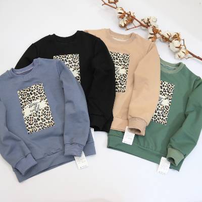 Джемпер "Animals" р.140-158 2.нитка/пеньє 1046 чорний, сірий, кава, оливка