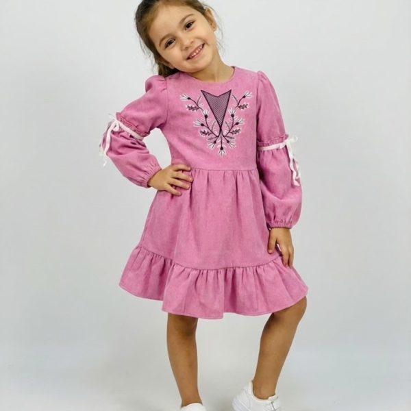 "Плаття рожеве р.104-122 88402"