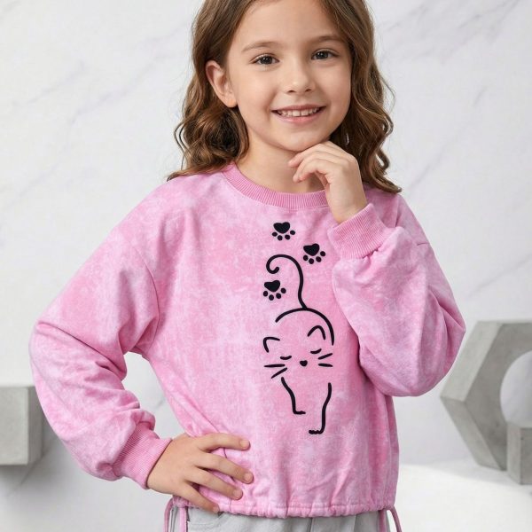 Світшот "Варка" рожевий р.116-134 2.нитка 90219