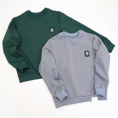 Джемпер "97" р.116-134 2.нитка/хб 1000 смарагд, сірий