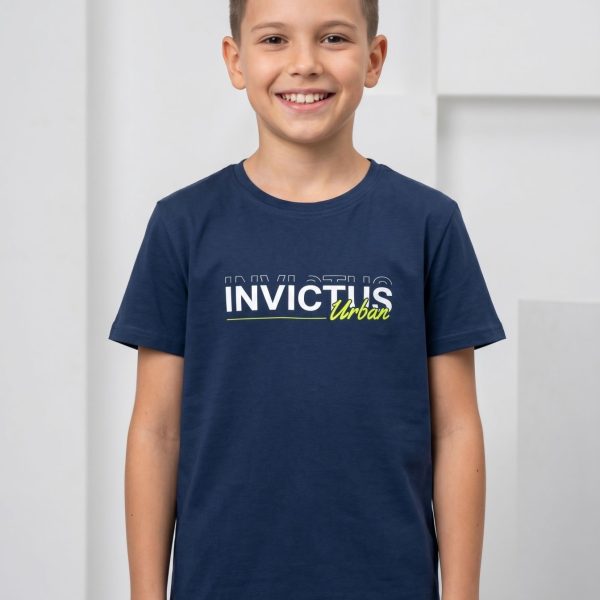 Футболка "Invictus" індіго, р.140-158 кулір/пеньє 90362 індіго