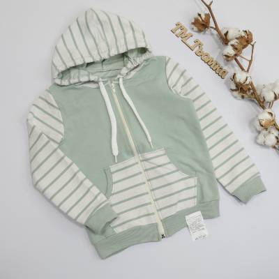 Кофта "Оливка"на блискавці р.92-122 двунитка 1209