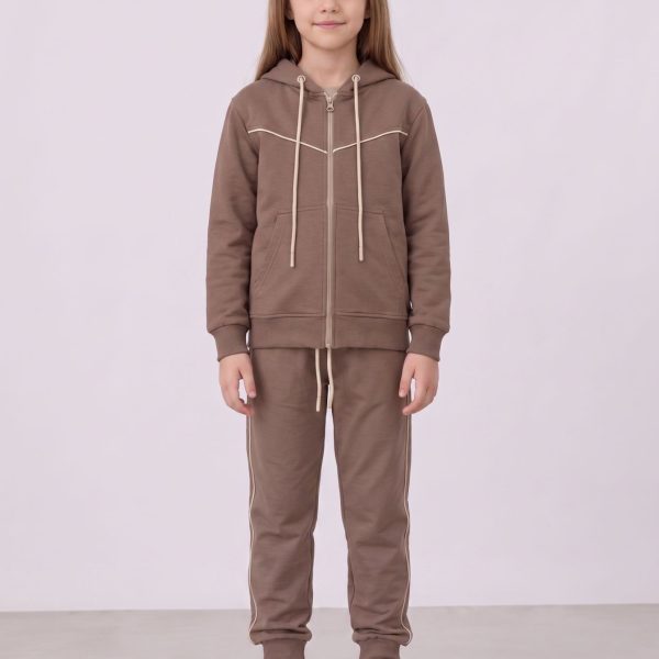 Костюм "Кант" мокко р.122-146 двонитка бавовна 90392 мокко
