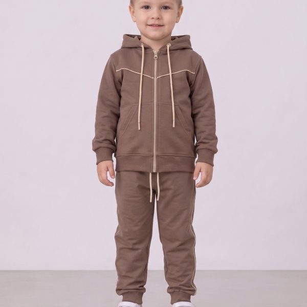 Костюм "Кант" мокко р.92-116 двонитка бавовна 90392 мокко