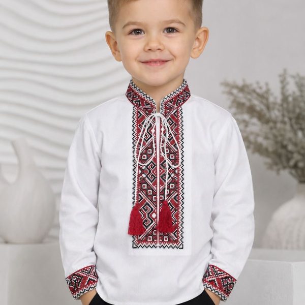 Сорочка-вишиванка р.1-5 паплін 90414