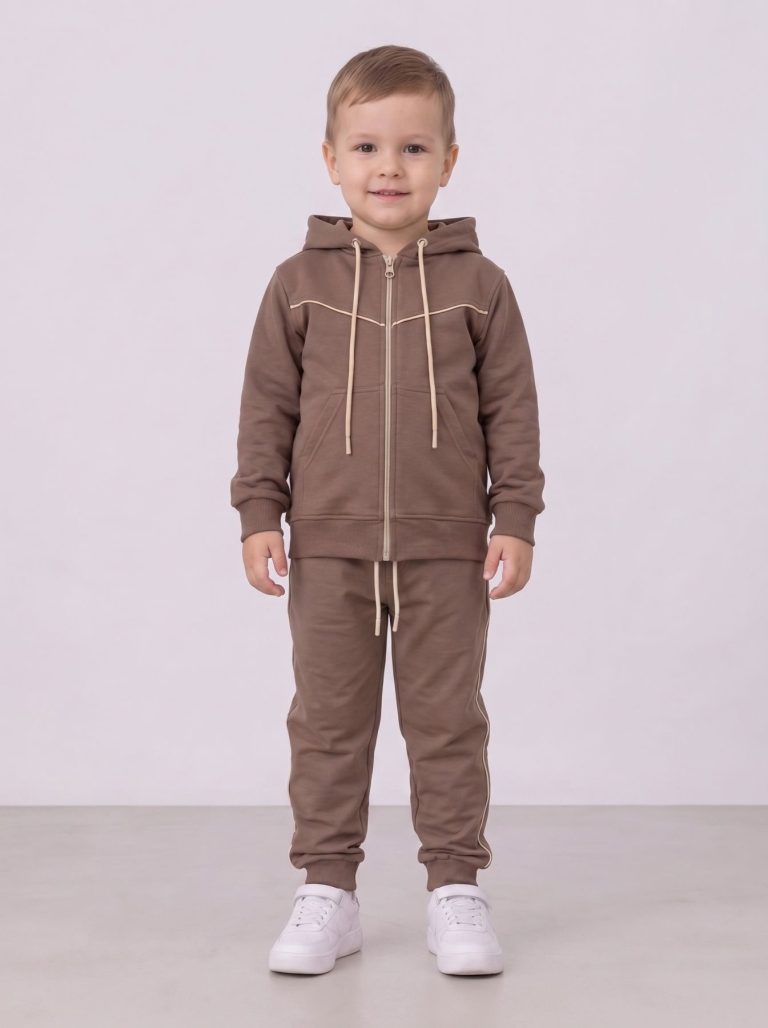 Костюм "Кант" мокко р.92-116 двонитка бавовна 90392 мокко
